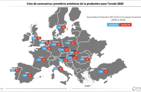 Coronavirus : impact sur l’industrie automobile européenne en 2020