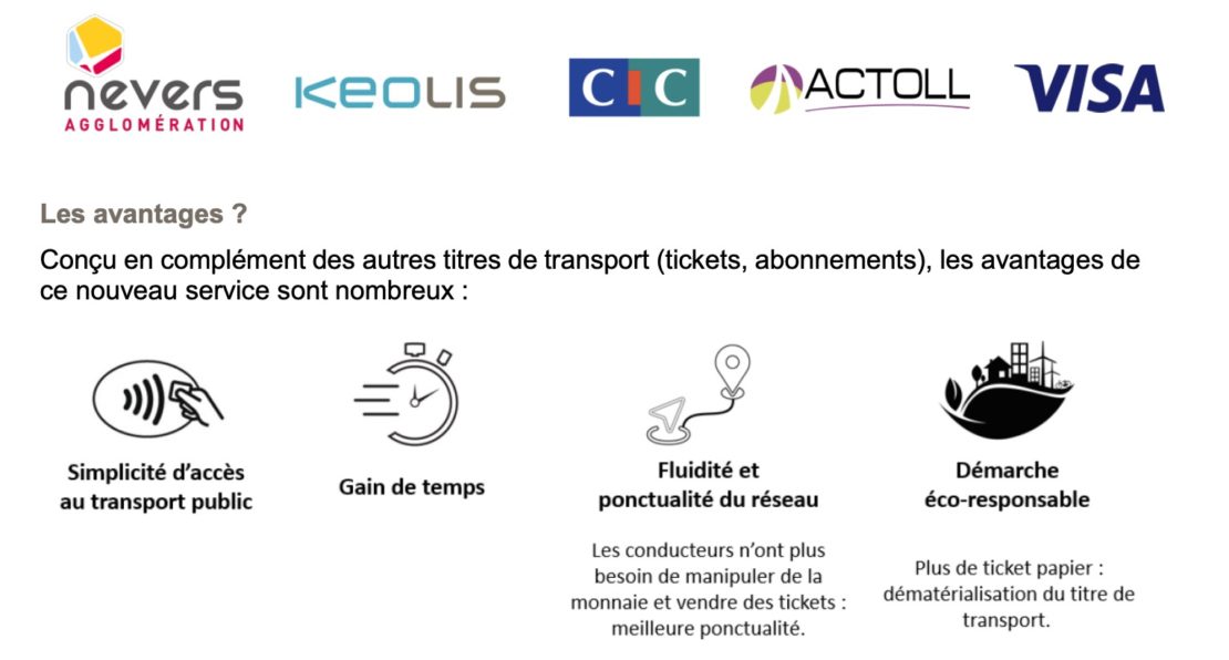 Transports en commun : Nevers adopte le e-ticket !