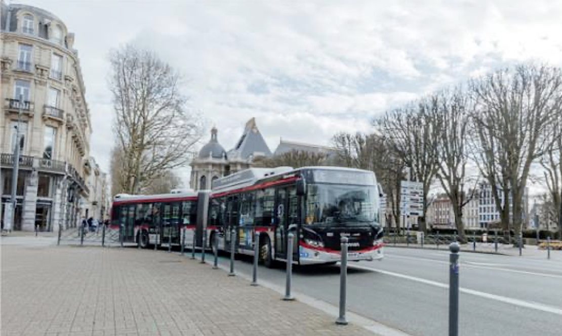 Métropole de Lille : 13 bus articulés supplémentaires au GNV