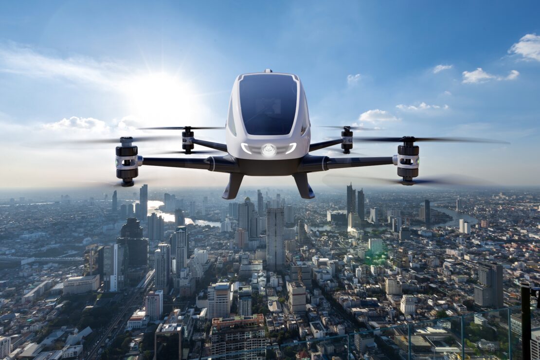 Taxi drone : premiers essais à Séoul… et à Paris aux JO 2024 !