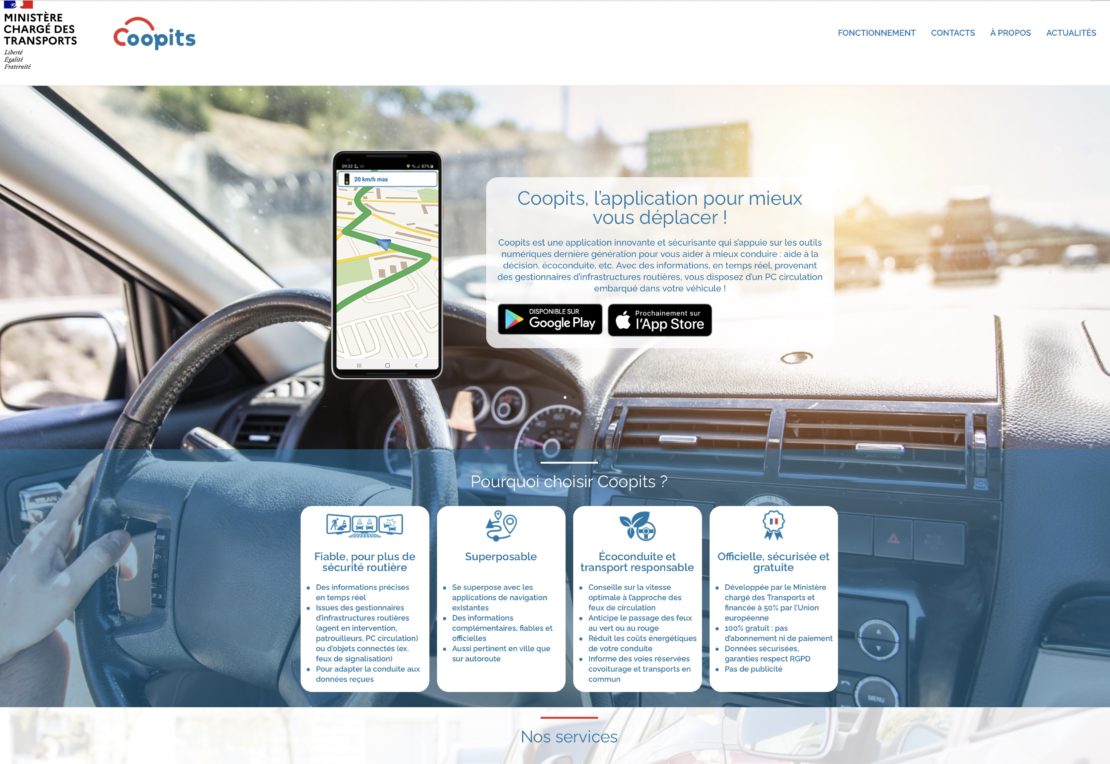 “Coopits”, une application d'aide à la conduite, presque… parfaite !