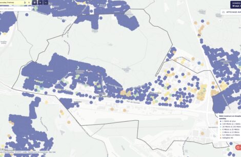 Internet, la carte des débits, y compris la fibre, par l’Arcep !