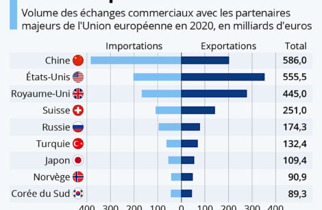 Importations et exportation avec l’Union européenne, qui gagne ou perd quoi ?