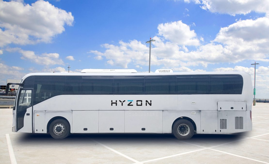 Des autocars Hyzon à hydrogène gazeux pour l'Australie…