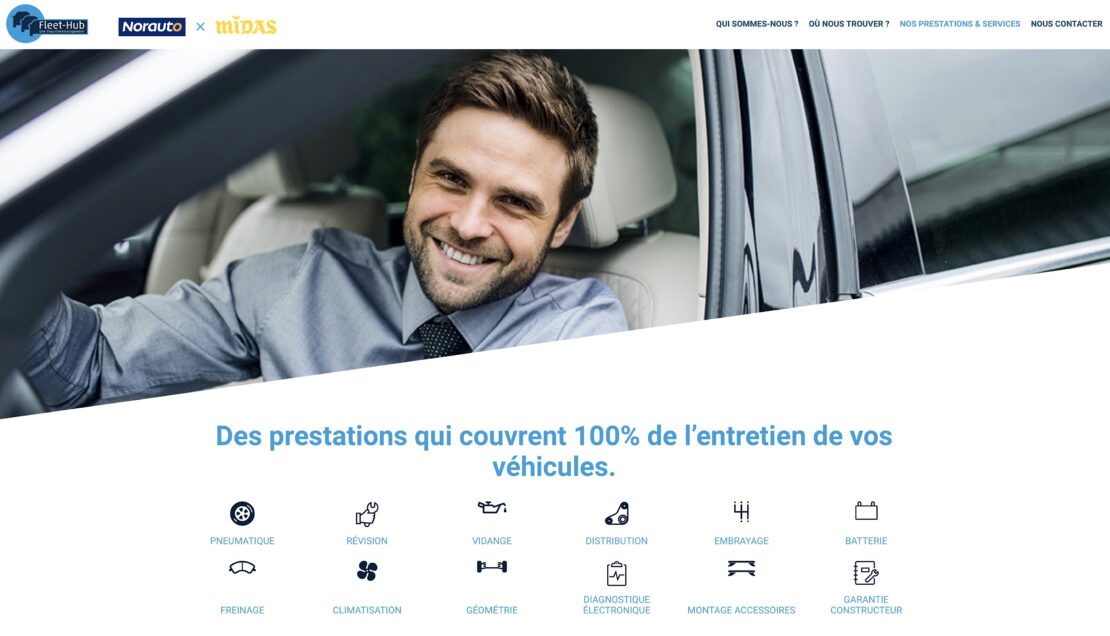 Fleet-Hub de Midas et Norauto, pour mieux servir les flottes !