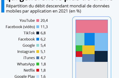 Youtube, toujours le roi du flux vidéo !