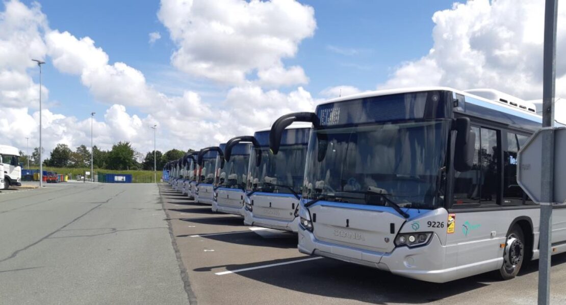 Le dernier des 101 Bus Citywide au gaz a été livré par Scania France à la RATP…