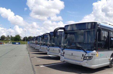 Le dernier des 101 Bus Citywide au gaz a été livré par Scania France à la RATP…