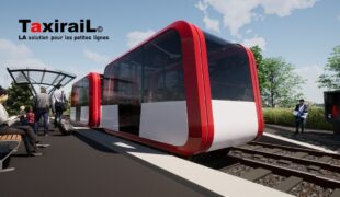 Taxirail, le train autonome hybride et courte distance…