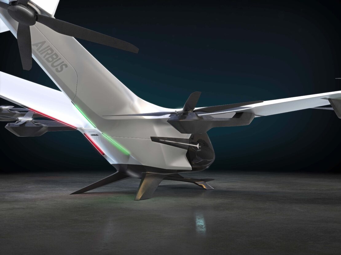 Airbus, un avion électrique à décollage et atterrissage vertical !