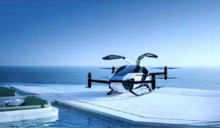 Une voiture volante au salon Gitex Global 2022 de Dubaï !