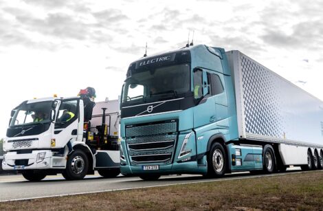 Volvo Trucks : commercialisation du premier poids lourds 44 tonnes à batteries, c’est fait !