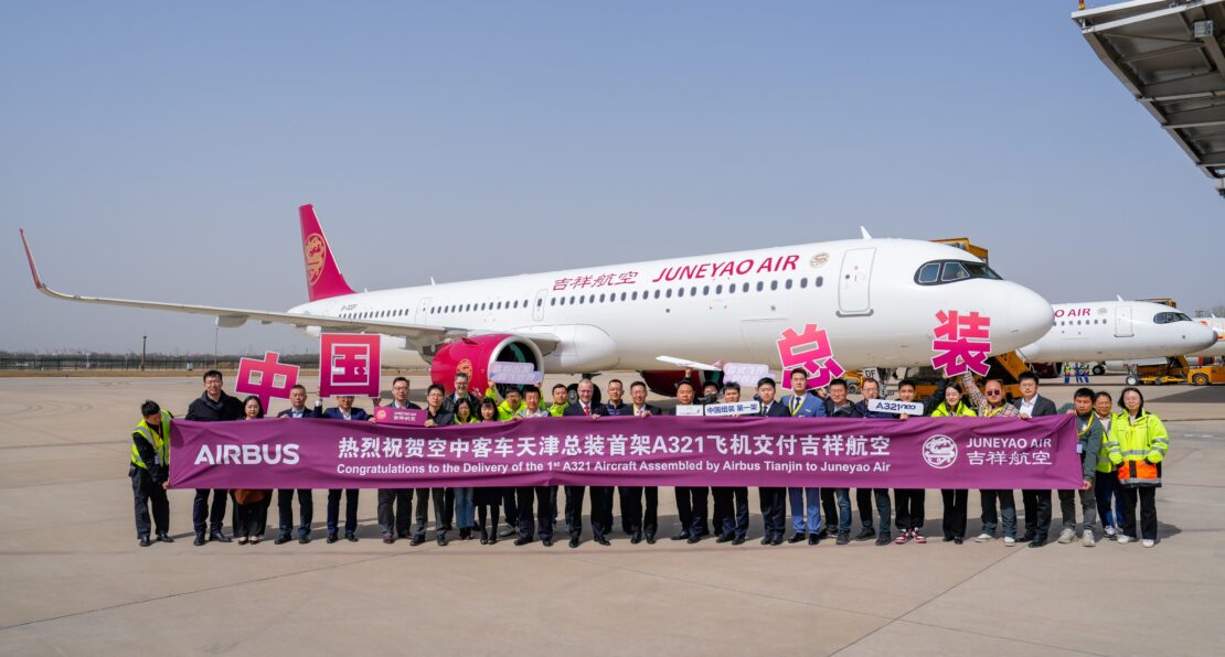 Airbus livre à la Chine, son premier A321neo !