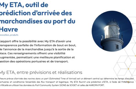 My ETA, un état des lieux, en temps réel, du trafic portuaire et des marchandises transitant par Le Havre !