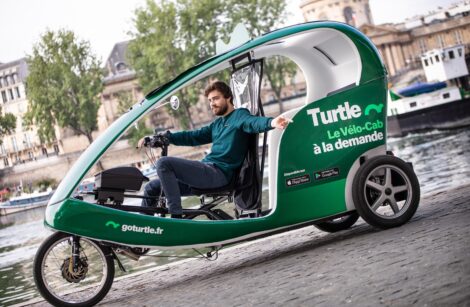 Turtle, start-up montante du trois roues-taxis !