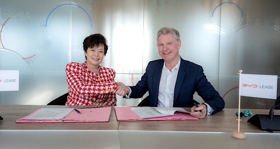Ayvens partenaire du constructeur chinois BYD dans sept nouveaux pays européens ! Ayvens partenaire du constructeur chinois BYD dans sept nouveaux pays européens !