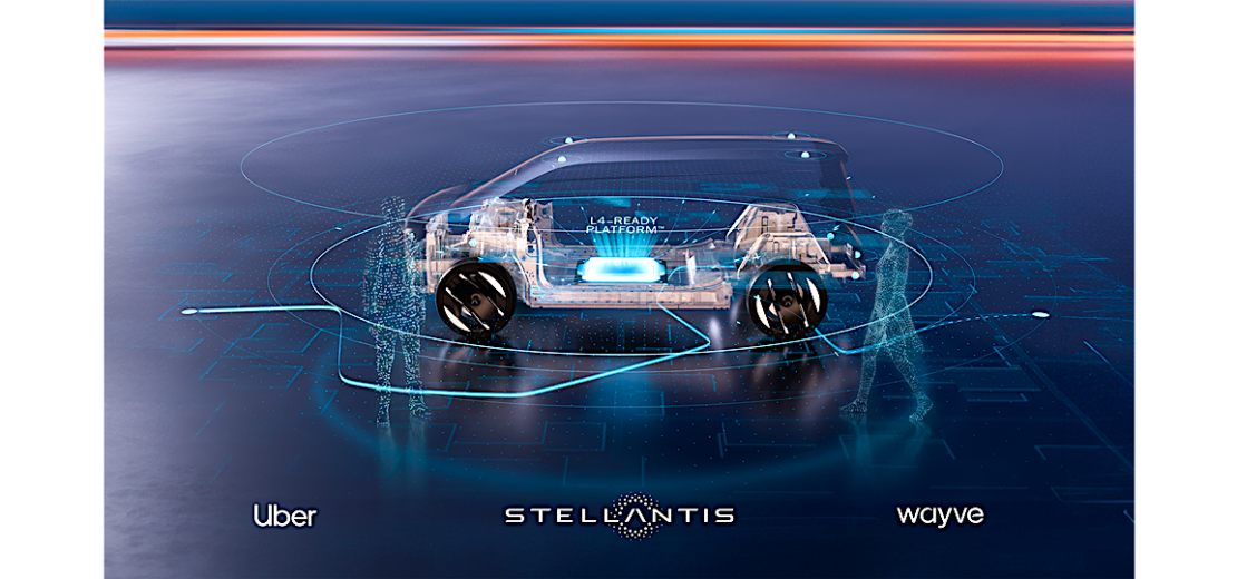 Stellantis, Wayve et Uber signent un partenariat historique pour accélérer l’ère des robotaxis autonomes