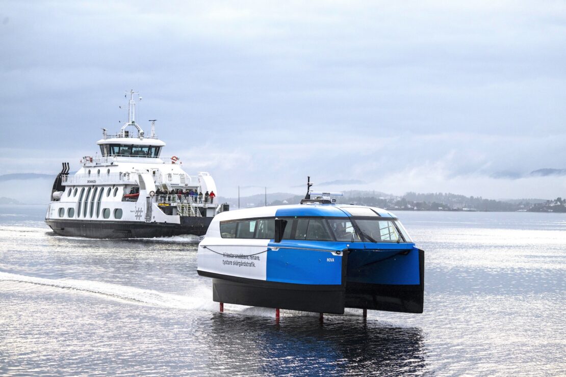 Le Candela P-12, le ferry qui surfe sur les fjords !