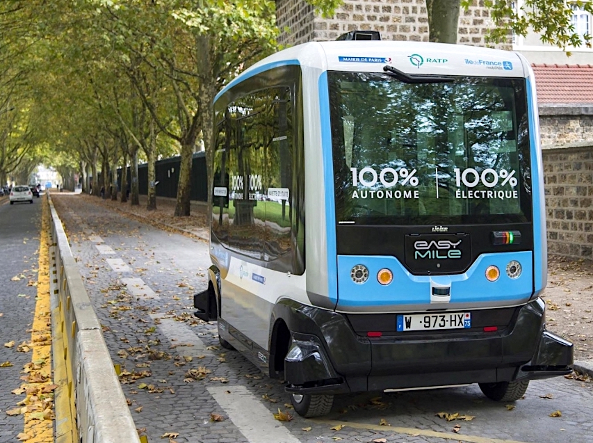 Des navettes autonomes pour la RATP en 2020.