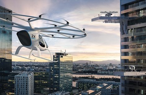 Volocopter, le taxi volant allemand !
