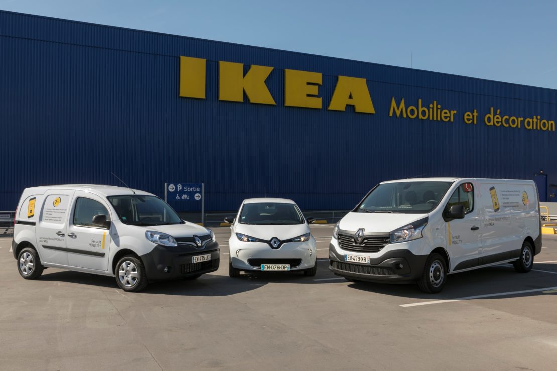 Renault Mobility signe avec Ikea !
