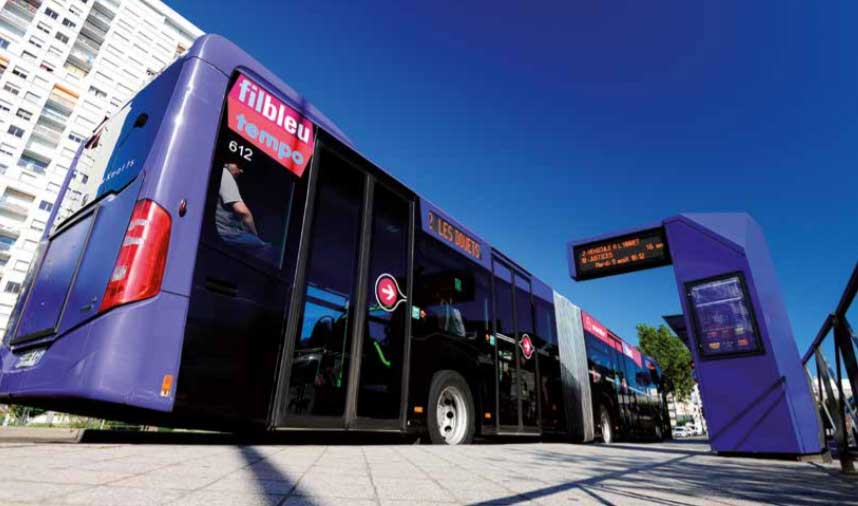 Tours Métropole, du gazole au gaz naturel pour les bus !