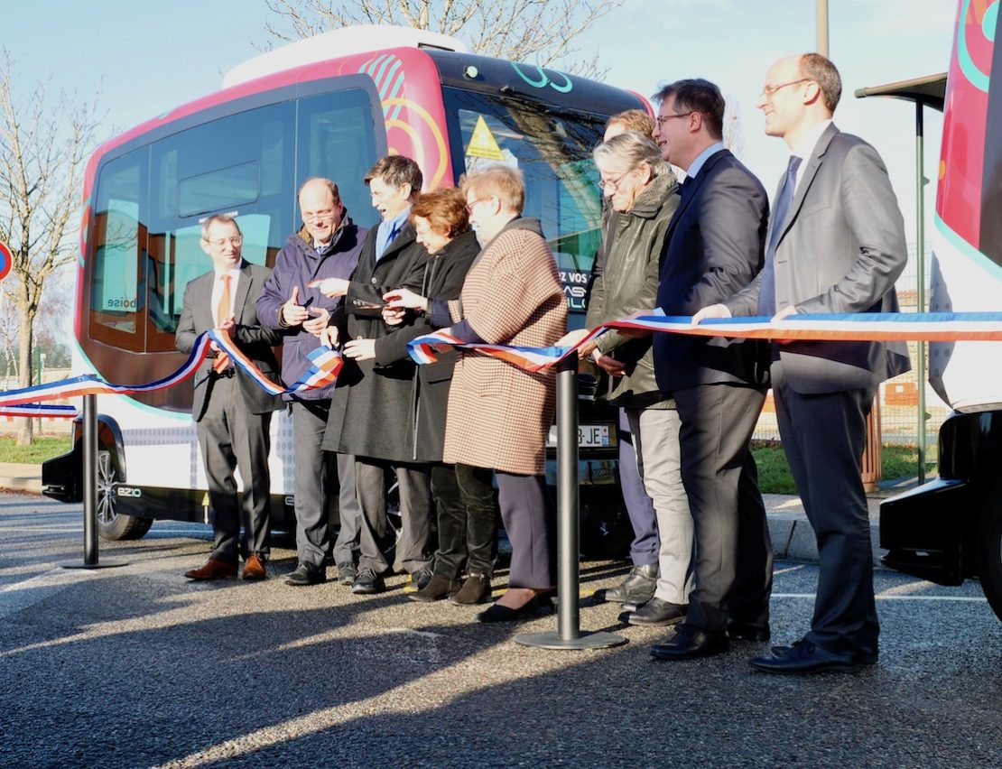 Vedecom inaugure ses navettes autonomes à Versailles-Satory